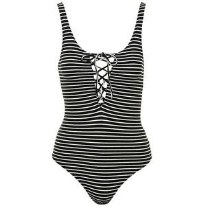 TOPSHOP striped bodysuit